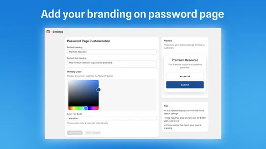 Private Pro Password Page Lock screenshot