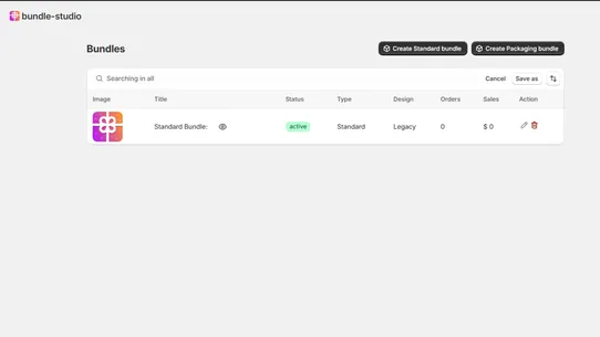 Bundle Studio screenshot