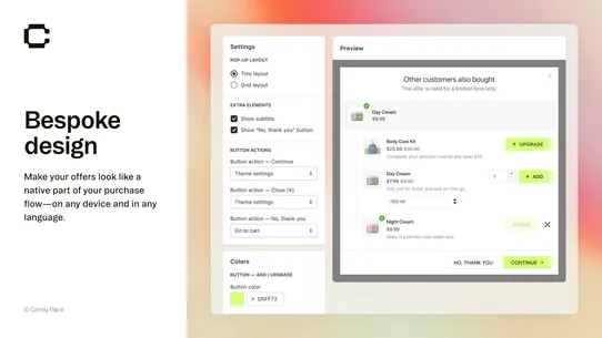 Candy Rack • All‑in‑One Upsell screenshot