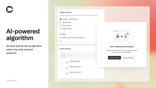 Candy Rack • All‑in‑One Upsell screenshot