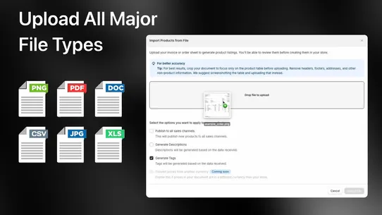 Importo screenshot