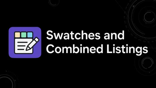 Swatches and Combined Listings screenshot