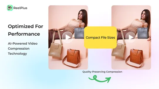 ReelPlus‑Shoppable Videos Reel screenshot