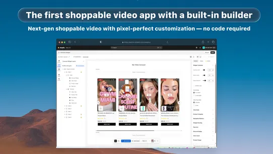 ReelPlus Shoppable Video Reels screenshot