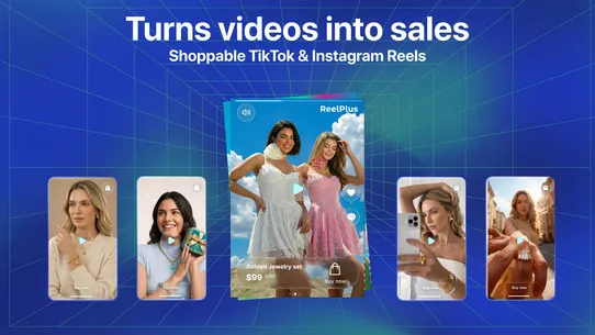 ReelPlus Shoppable Video Reels screenshot