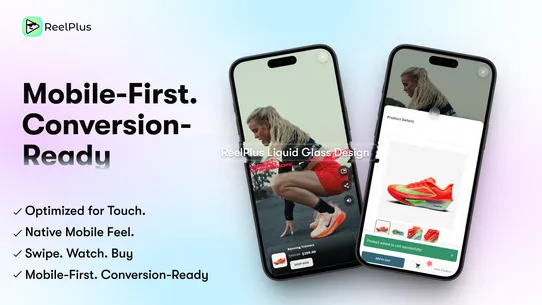 ReelPlus Shoppable Video Reels screenshot