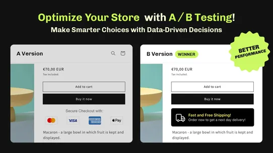 Essential AB Test ‑ Split Test screenshot