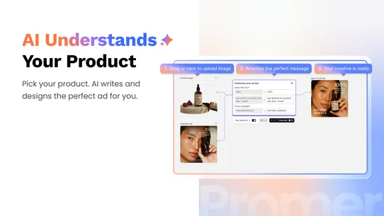 Promer AI Ads Creative Creator screenshot