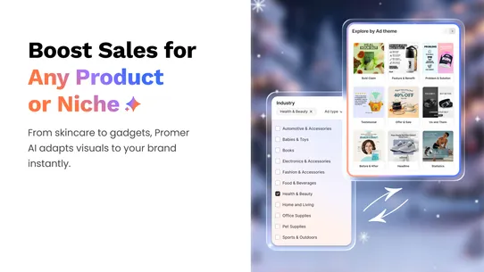 Promer AI Ads Creative Creator screenshot