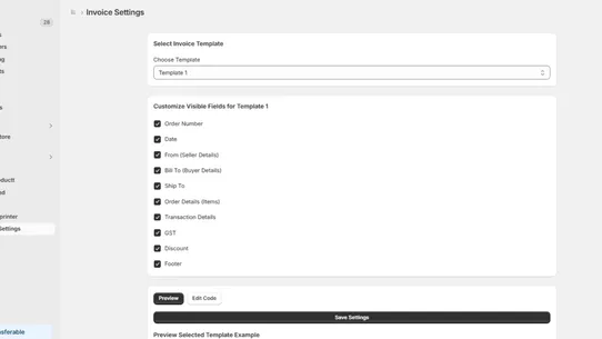 bill‑Printer screenshot