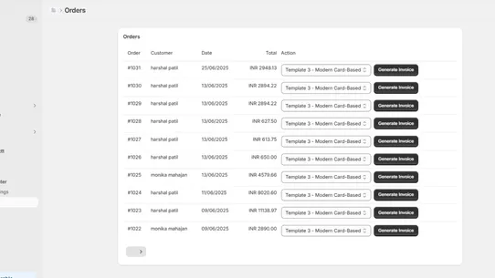 bill‑Printer screenshot