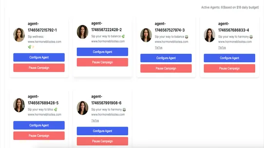 Agents Base Marketing Agents screenshot