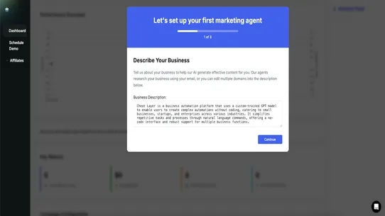 Agents Base Marketing Agents screenshot