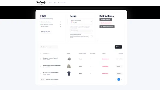 Scribeefy By Store &amp; Supply screenshot