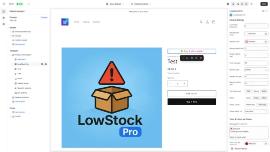 LowStock Pro screenshot