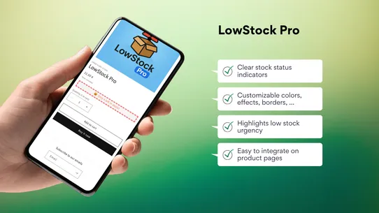 LowStock Pro screenshot