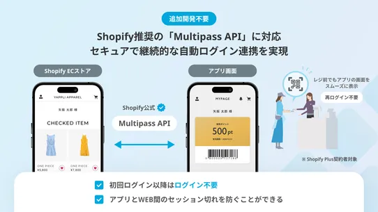 Yappli連携アプリ（簡単にアプリ会員証やプッシュ通知） screenshot
