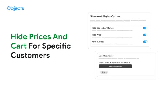 B2B Request Quote &amp; Hide Price screenshot