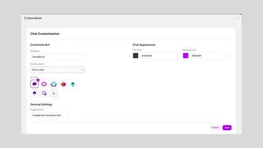Store Bot AI – Smart Assistant screenshot