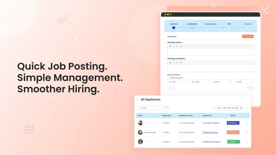 Jobly ‑ Career Page Builder screenshot