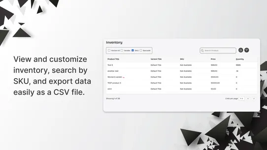 Ests Inventory Sync screenshot