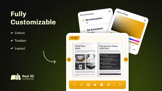 Real 3D Flipbook | PDF Viewer screenshot