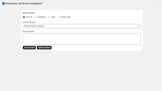 GreenScan: EU Green Compliance screenshot