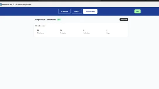 GreenScan: EU Green Compliance screenshot