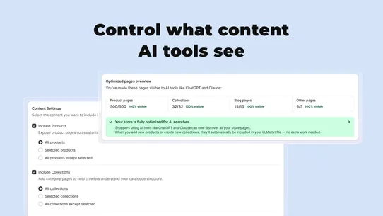 Revhope‑AI Search optimizer screenshot