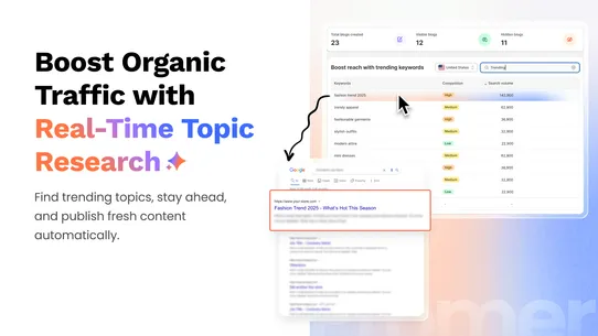 Promer AI: SEO Blog Generator screenshot