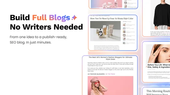 Promer AI: SEO Blog Generator screenshot
