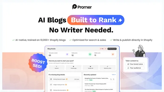 Promer AI: SEO Blog Post screenshot