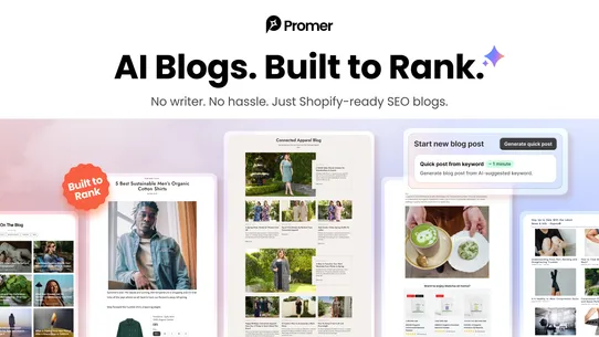 Promer: SEO AI Blog Post screenshot