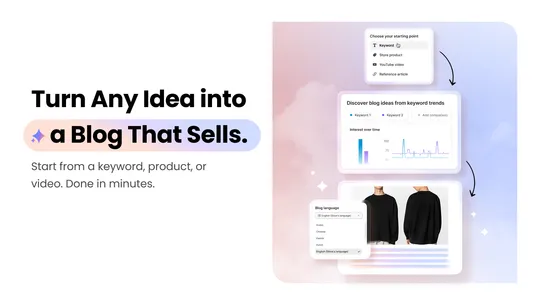 Promer: SEO AI Blog Post screenshot