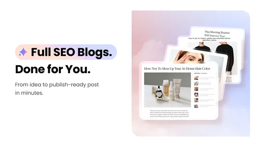 Promer: SEO AI Blog Post screenshot