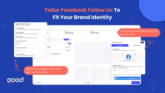 GA: Facebook Follow screenshot