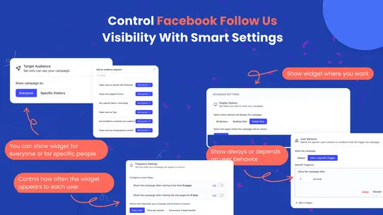 GA: Facebook Follow screenshot