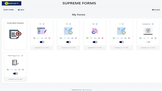 Supreme Forms screenshot