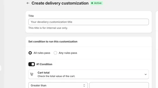 EzDelivery screenshot