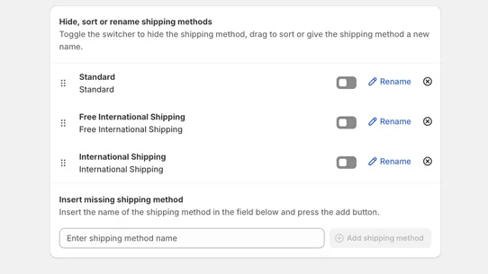 EzDelivery screenshot