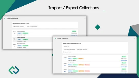 Collentix Import/Export screenshot