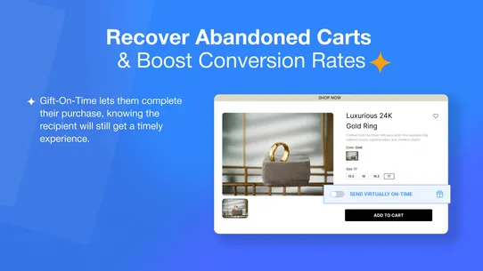 Gift On‑Time: Boost Gift Sales screenshot
