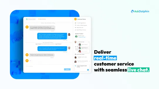 AskDolphin: Live Chat &amp; AI screenshot