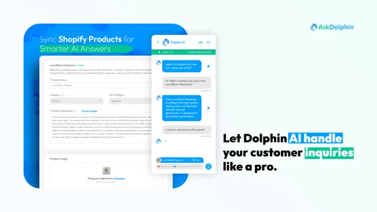 AskDolphin: Live Chat &amp; AI screenshot