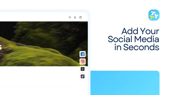 Socio Icon – Social Icon Bar screenshot