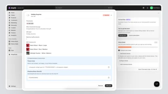ShopGoals: Growth Tools screenshot