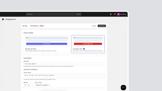 ShopGoals AI: Growth Tools screenshot