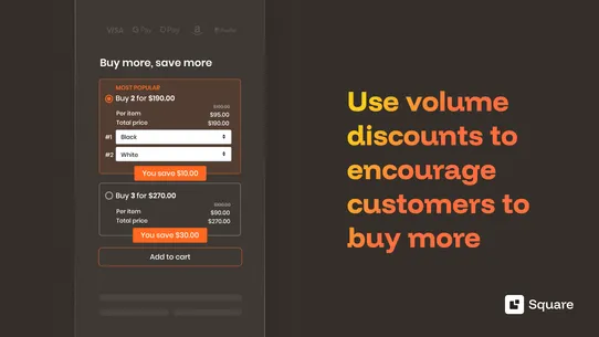 Square: Upsells, Bundles, BOGO screenshot
