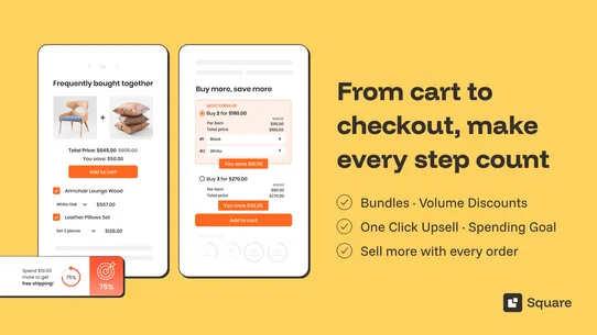 Square: Upsells, Bundles screenshot