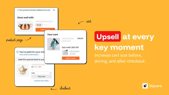Square: Upsells, Bundles screenshot